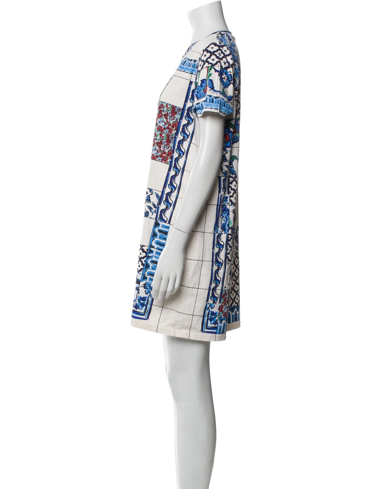Tory Burch Printed Mini Dress