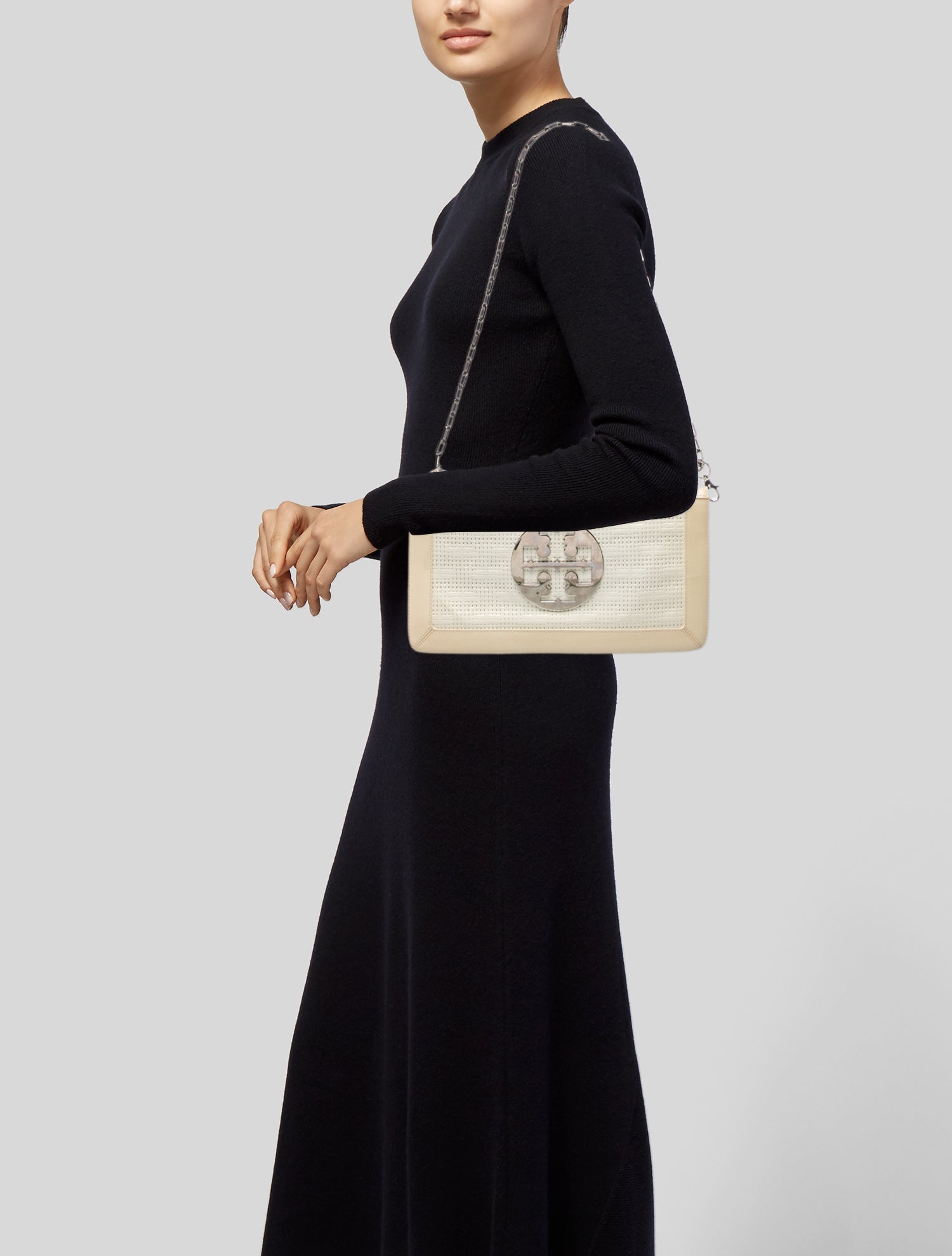 Tory Burch Patent Leather Clutch