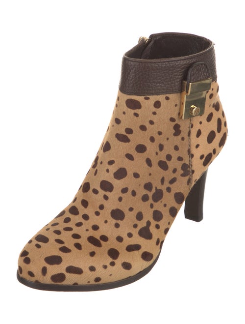 Tory Burch Ponyhair Animal Print Boots