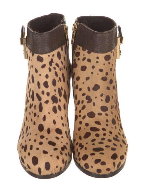Tory Burch Ponyhair Animal Print Boots