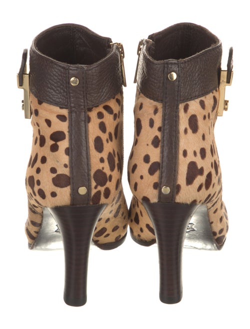 Tory Burch Ponyhair Animal Print Boots