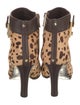 Tory Burch Ponyhair Animal Print Boots