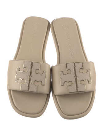 Tory Burch Leather Slides