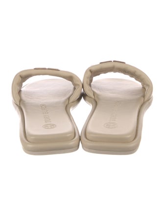 Tory Burch Leather Slides