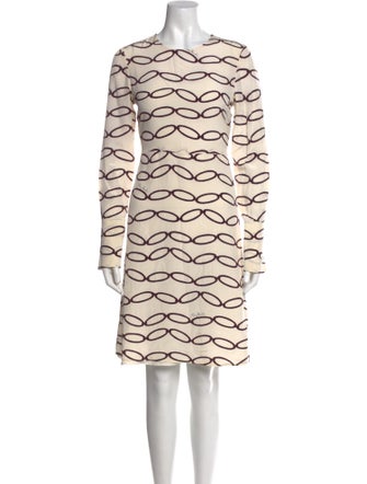 Tory Burch Printed Knee-Length Dress