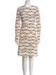 Tory Burch Printed Knee-Length Dress
