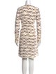 Tory Burch Printed Knee-Length Dress