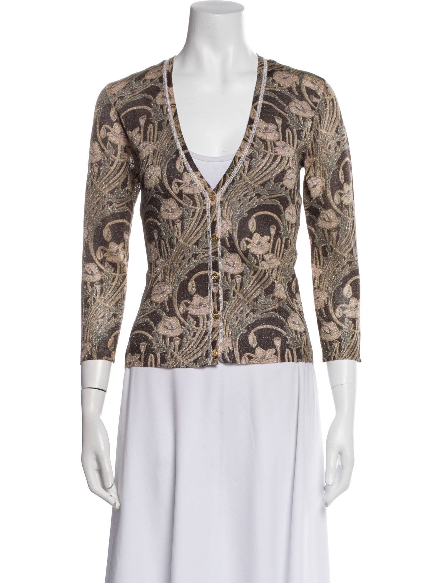 Tory Burch Printed Evening Jacket