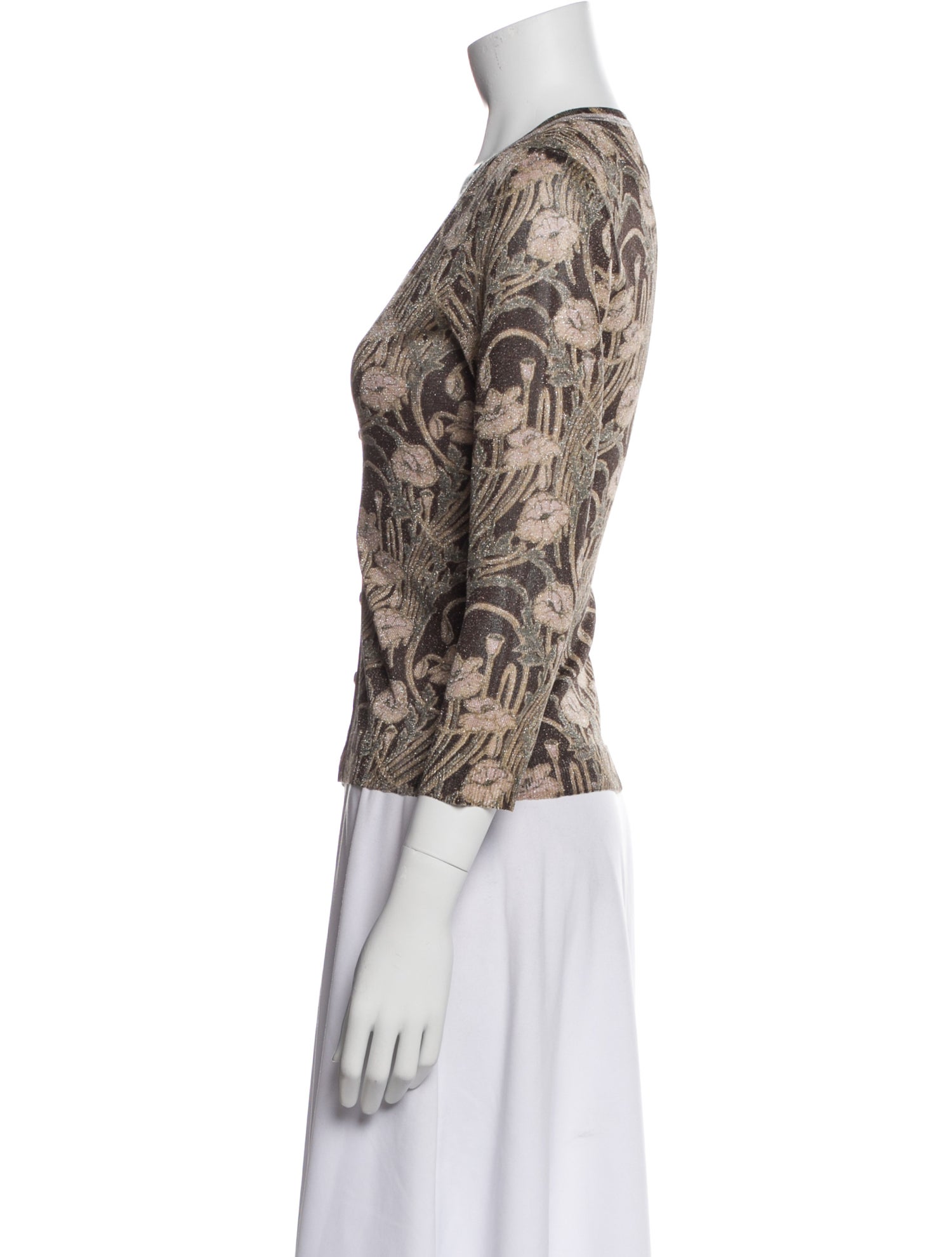 Tory Burch Printed Evening Jacket