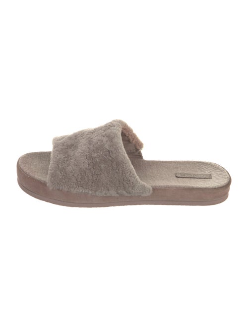 Vince Faux Fur Slides