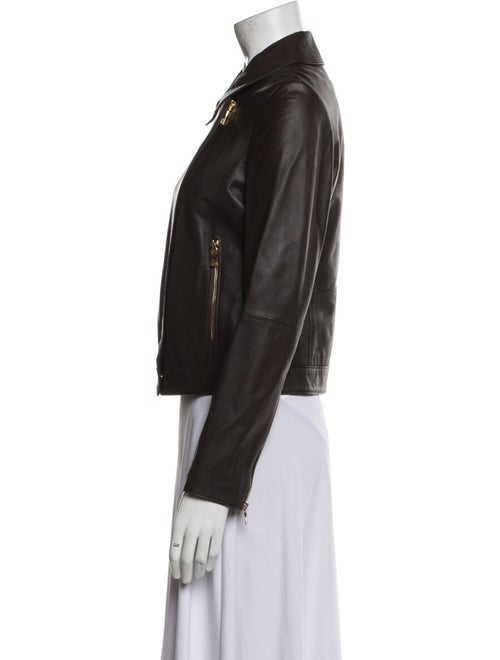 Tory Burch Leather Biker Jacket