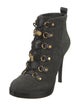 Tory Burch Suede Lace-Up Boots