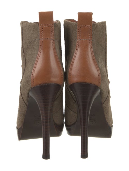 Tory Burch Suede Lace-Up Boots