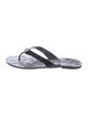 Tory Burch Patent Leather Flip Flops