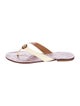 Tory Burch Thora Leather Flip Flops