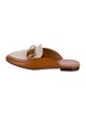 Tory Burch Leather Mules