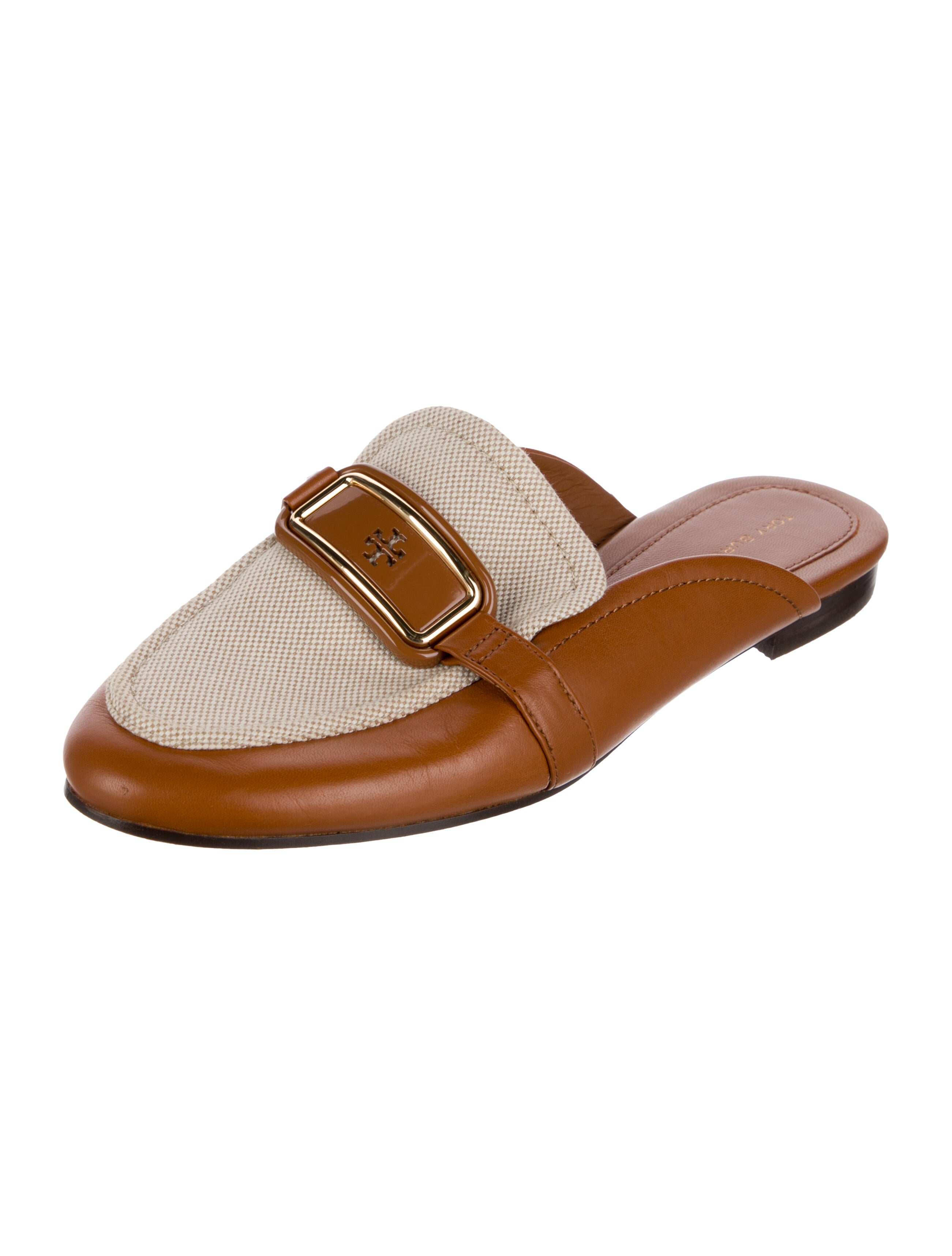 Tory Burch Leather Mules