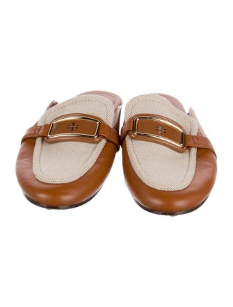 Tory Burch Leather Mules