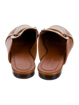 Tory Burch Leather Mules