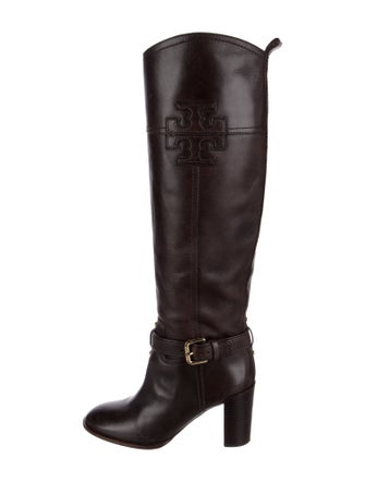 Tory Burch Leather Riding Boots