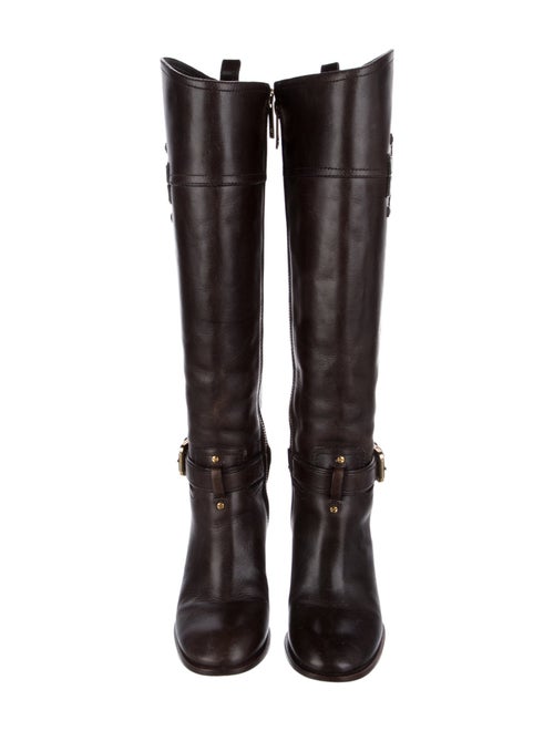 Tory Burch Leather Riding Boots