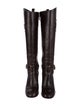 Tory Burch Leather Riding Boots