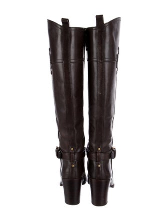 Tory Burch Leather Riding Boots