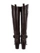 Tory Burch Leather Riding Boots