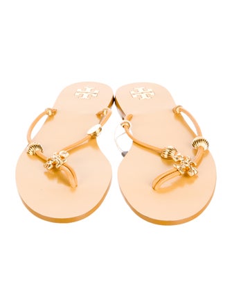 Tory Burch Leather Slides