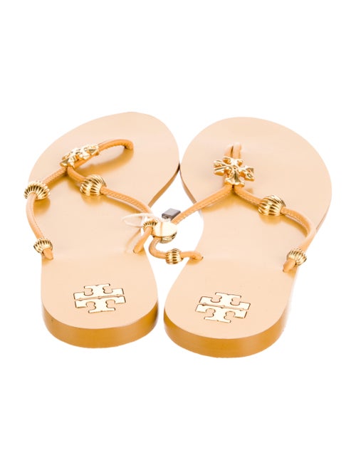 Tory Burch Leather Slides