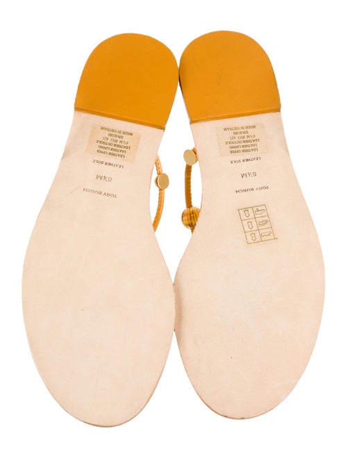 Tory Burch Leather Slides