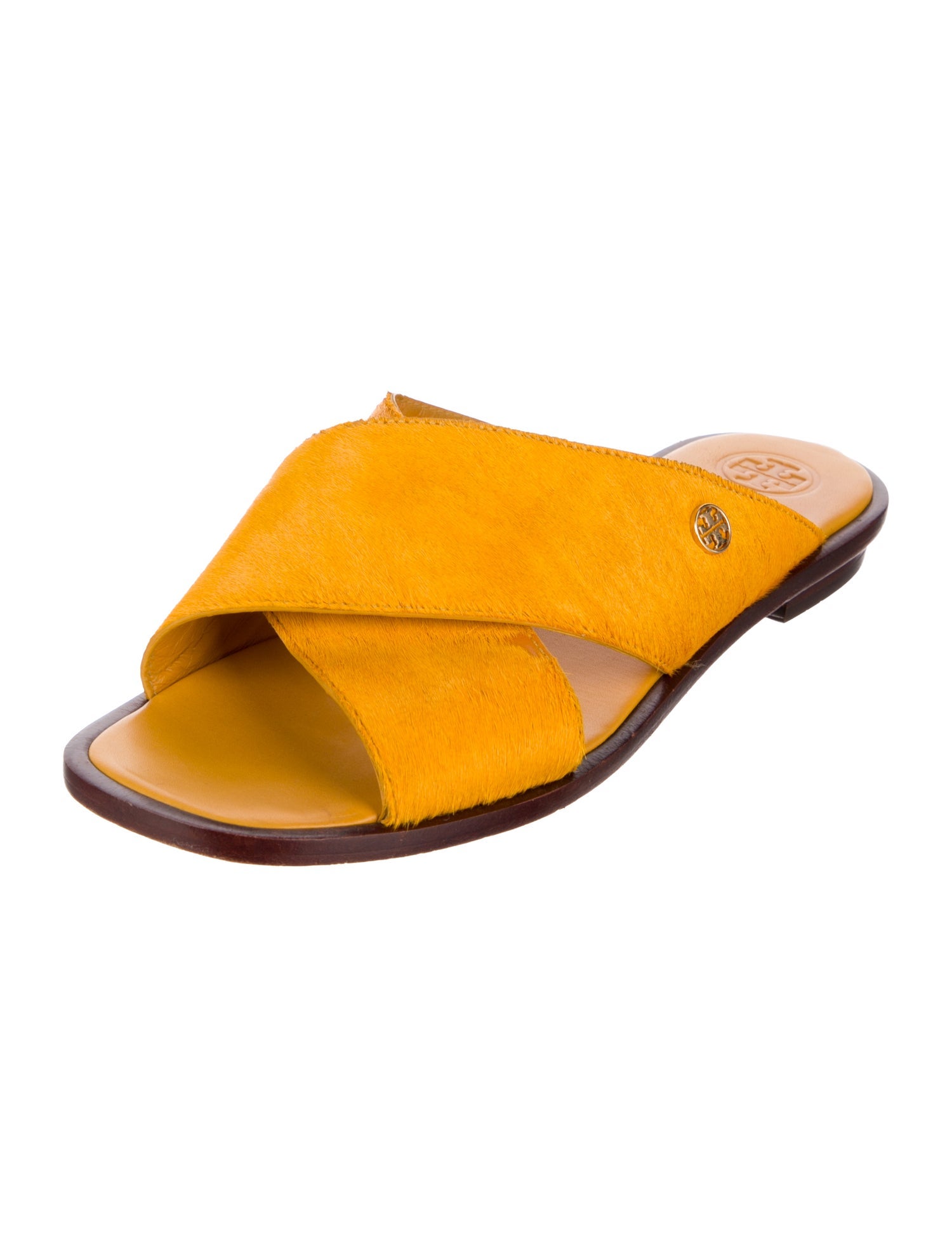 Tory Burch Ponyhair Slides