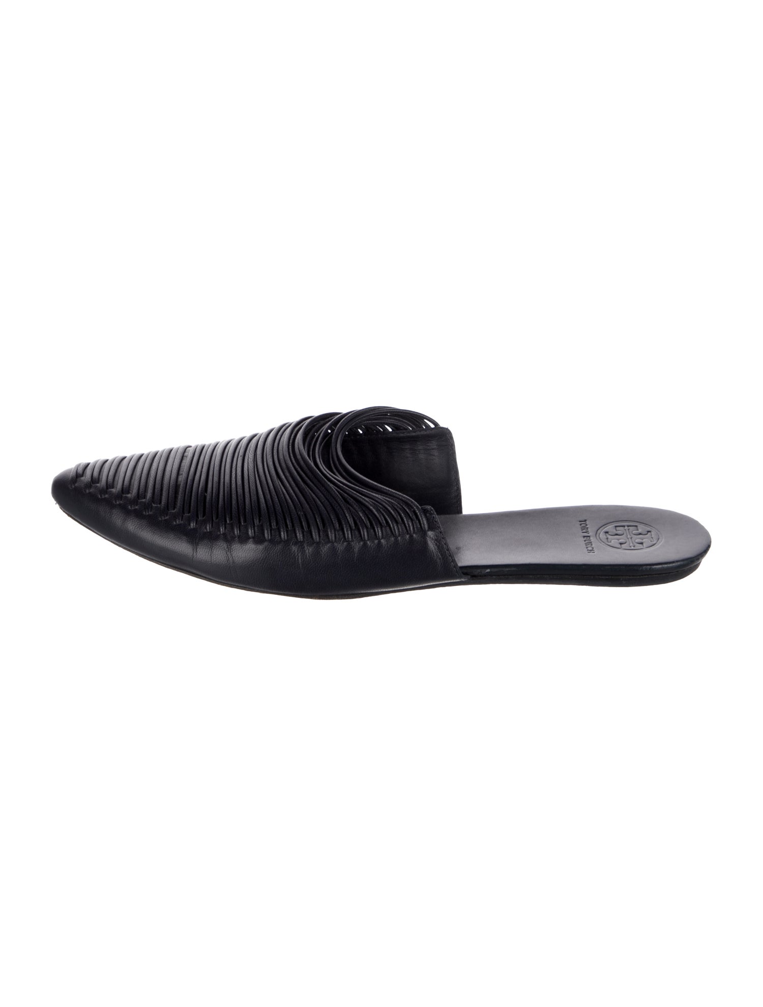 Tory Burch Leather Mules