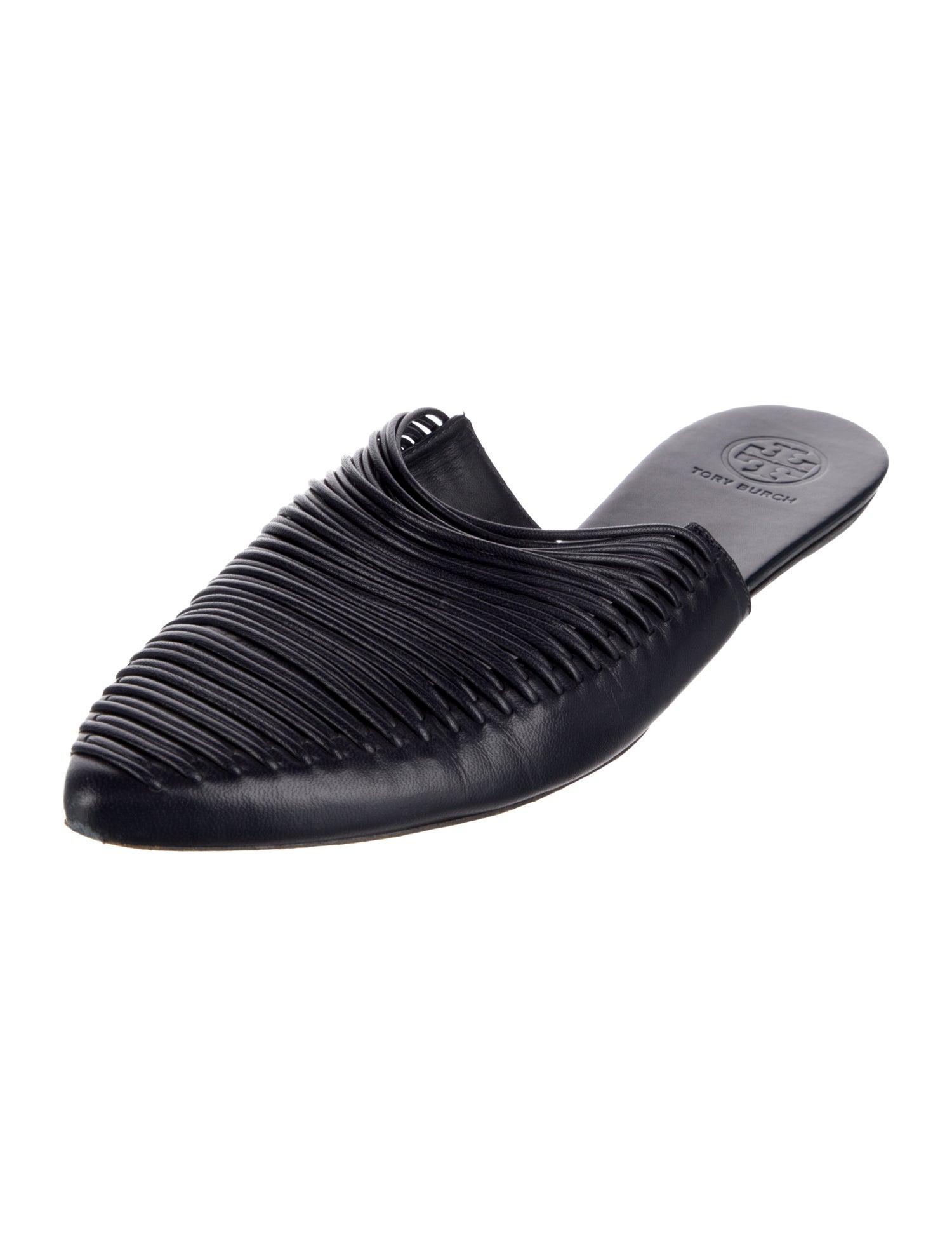 Tory Burch Leather Mules