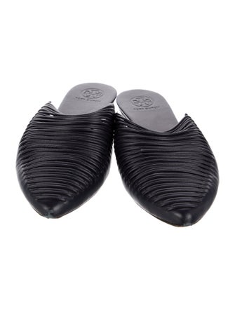 Tory Burch Leather Mules