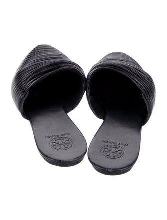 Tory Burch Leather Mules
