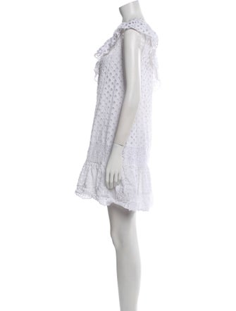 Tory Burch One-Shoulder Mini Dress