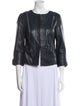 Tory Burch Leather Biker Jacket