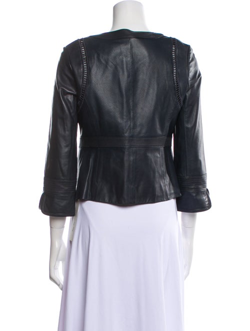 Tory Burch Leather Biker Jacket