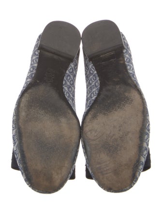 Tory Burch Printed Bow Accents Flats