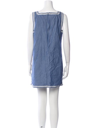 Tory Burch Floral Print Mini Dress