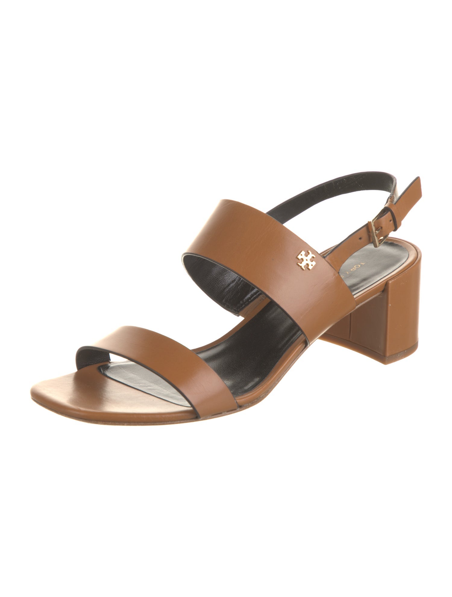 Tory Burch Leather Slingback Sandals