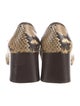 Tory Burch Leather Animal Print Pumps