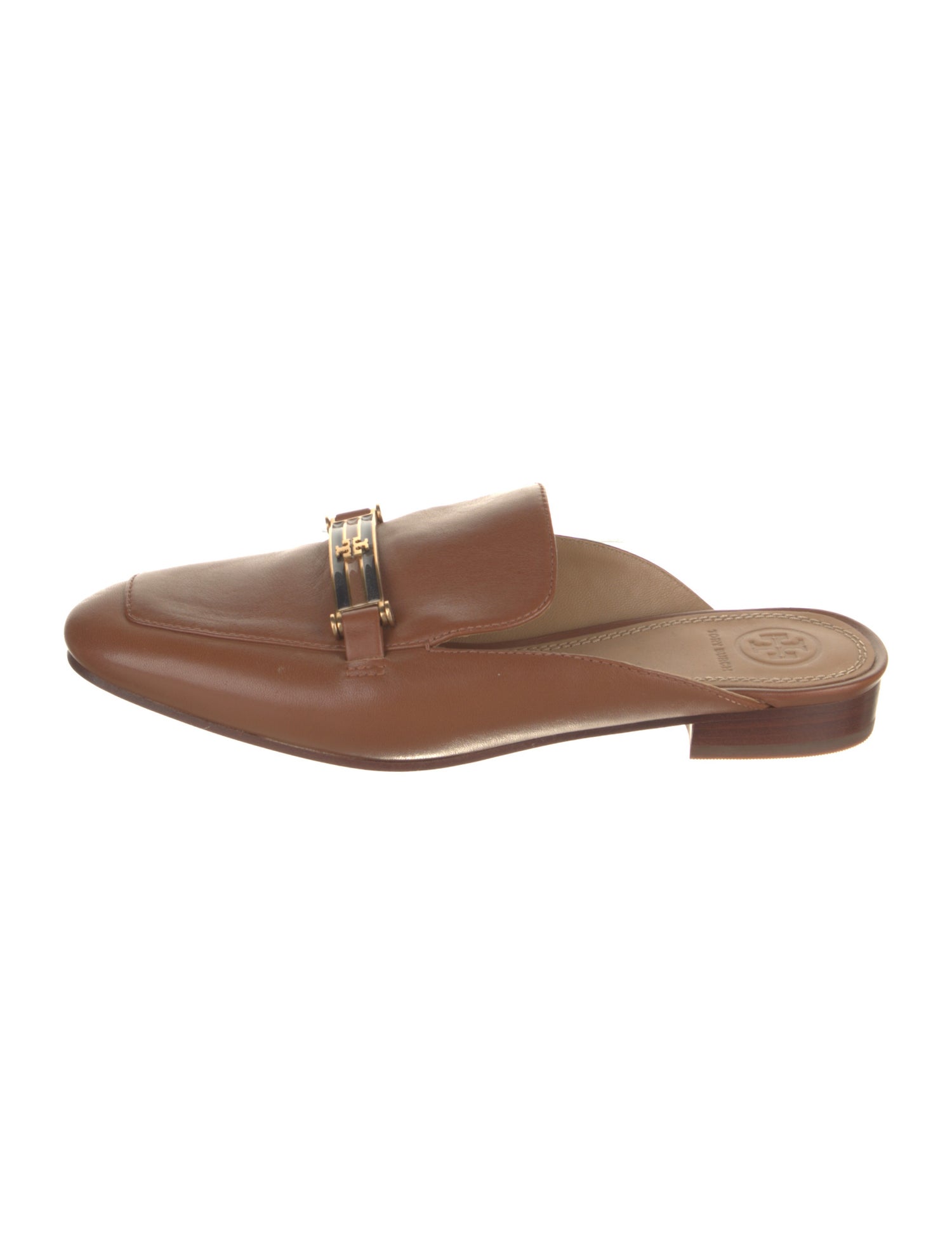 Tory Burch Leather Mules