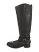 Tory Burch Leather Riding Boots