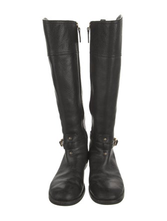 Tory Burch Leather Riding Boots