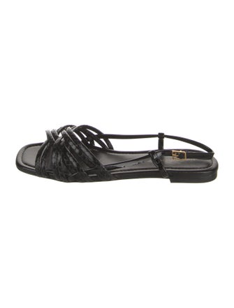 Tory Burch Leather Slingback Sandals