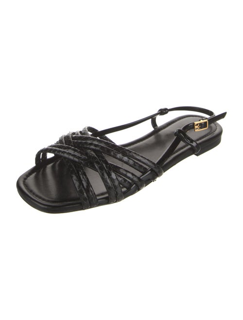 Tory Burch Leather Slingback Sandals