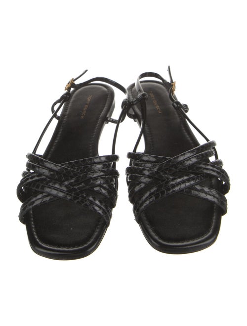 Tory Burch Leather Slingback Sandals