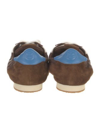 Tory Burch Suede Printed Sneakers